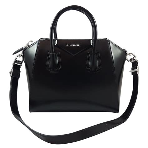 givenchy antigona small black smooth|givenchy antigona small sale.